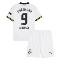 Maglie da calcio Borussia Dortmund Serhou Guirassy #9 Terza Maglia Bambino 2024-25 Manica Corta (+ Pantaloni corti)